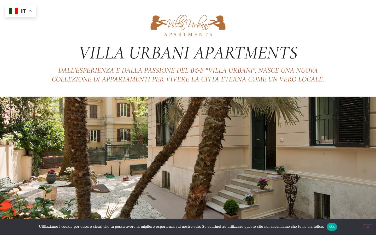 Sito Villa Urbani realizzato da Enrico Mingiacchi